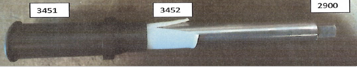 Gleiterbuchsen zu Lagerbolzen 10" (2 weisse Schalen)