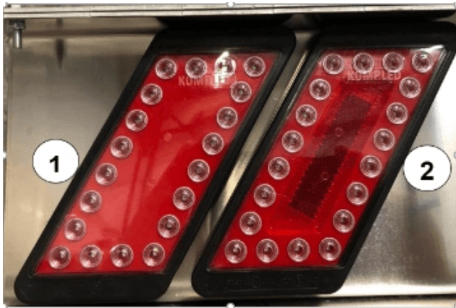 LED Paro Kontur Blink/Rückstrahlleuchte links A 