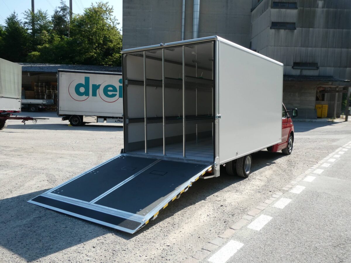 Kombi-Rampe mit Tür Rampe