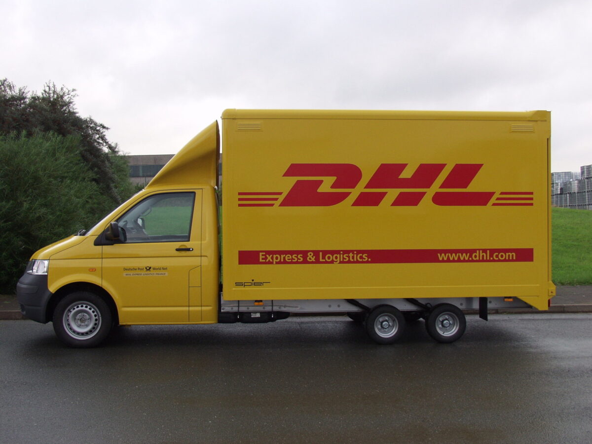 DHL Logistik Liefer- & Spezialfahrzeug von Baldinger Fahrzeugbau Schweiz
