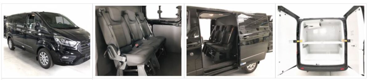 Ford Transit Custom Doka Doppelkabine - Winter Kühlfahrzeuge optimized by Baldinger