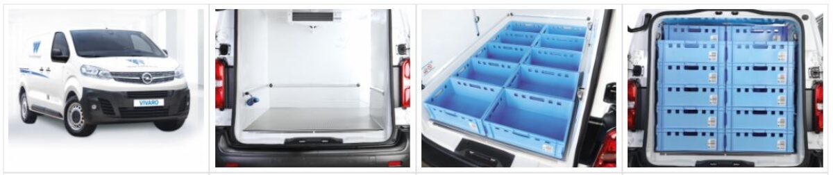 Opel Vivaro Cargo - Winter Kühlfahrzeuge Baldinger Pharma Kühltransport Lösungen