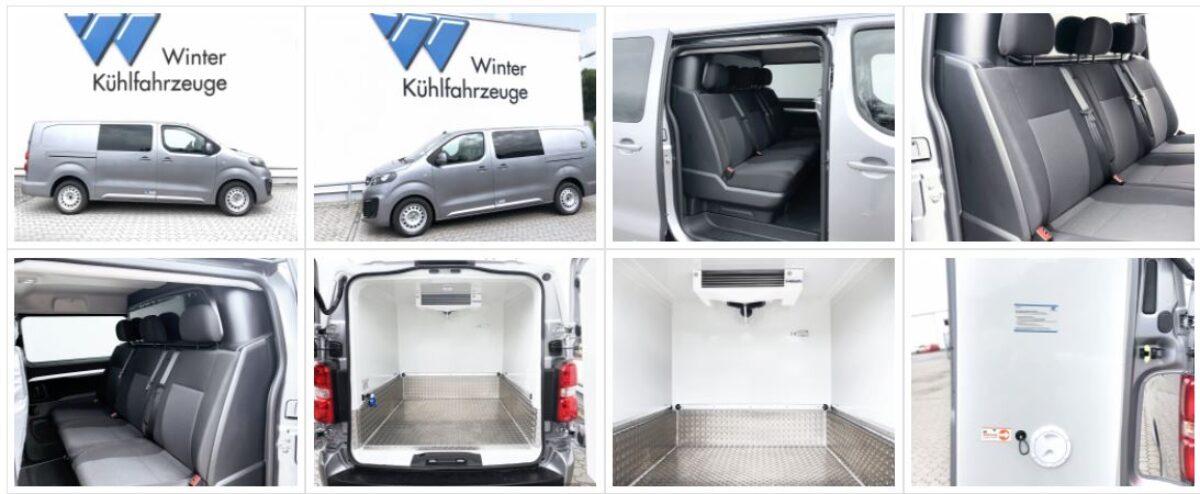 Opel Vivaro Cargo Doppelkabine - Winter Kühlfahrzeuge Baldinger Kühltransport Lösungen