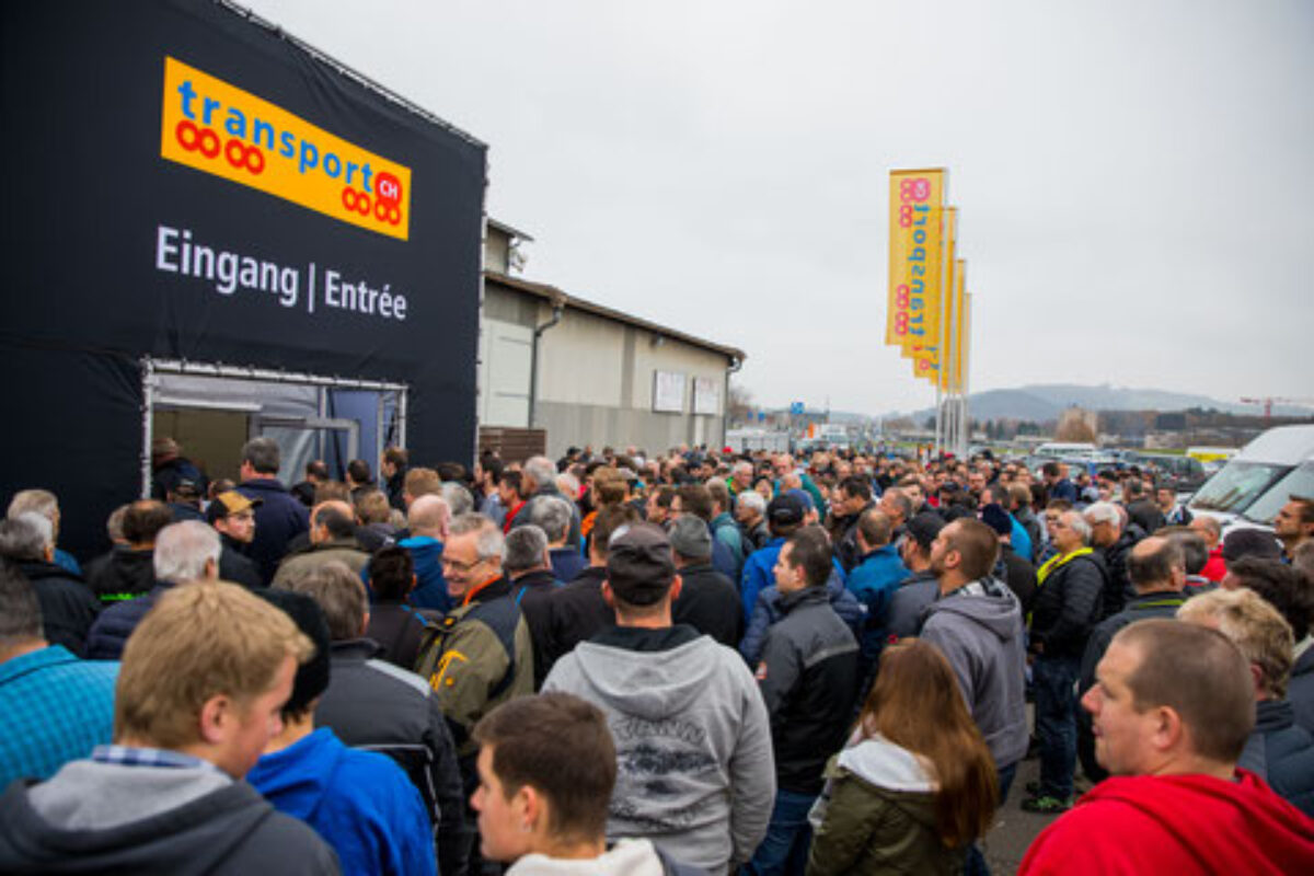 Fahrzeugbau Baldinger an der Transport CH Messe Schweiz