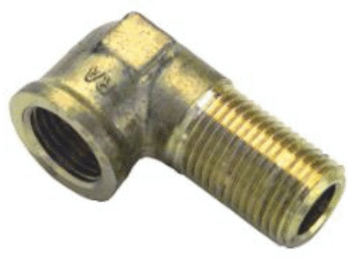 Messing 90° Winkel-Schott