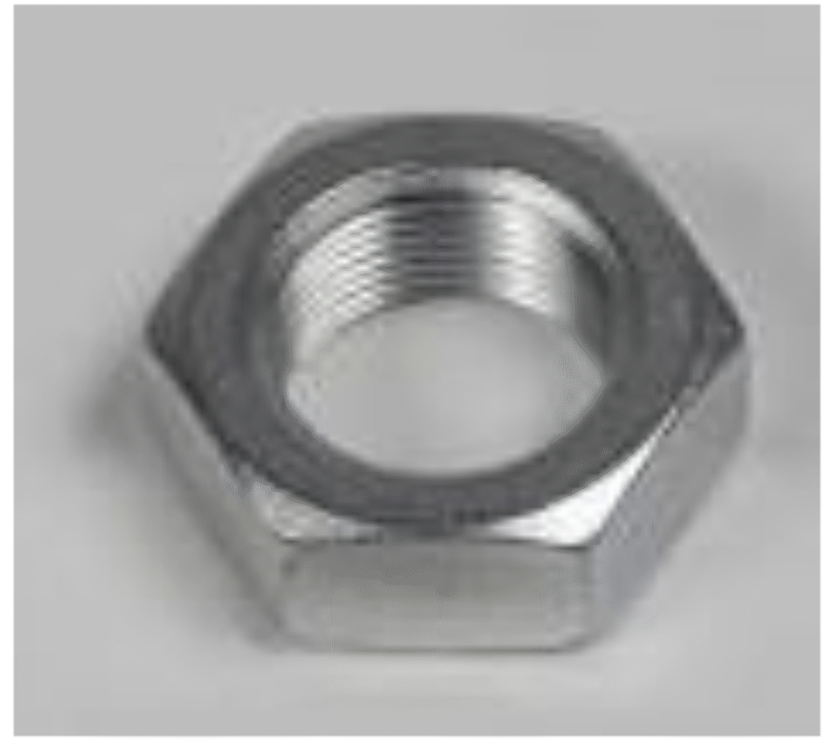 Edelstahl Kontermutter M22x1.5 26 x 26 x 5 mm