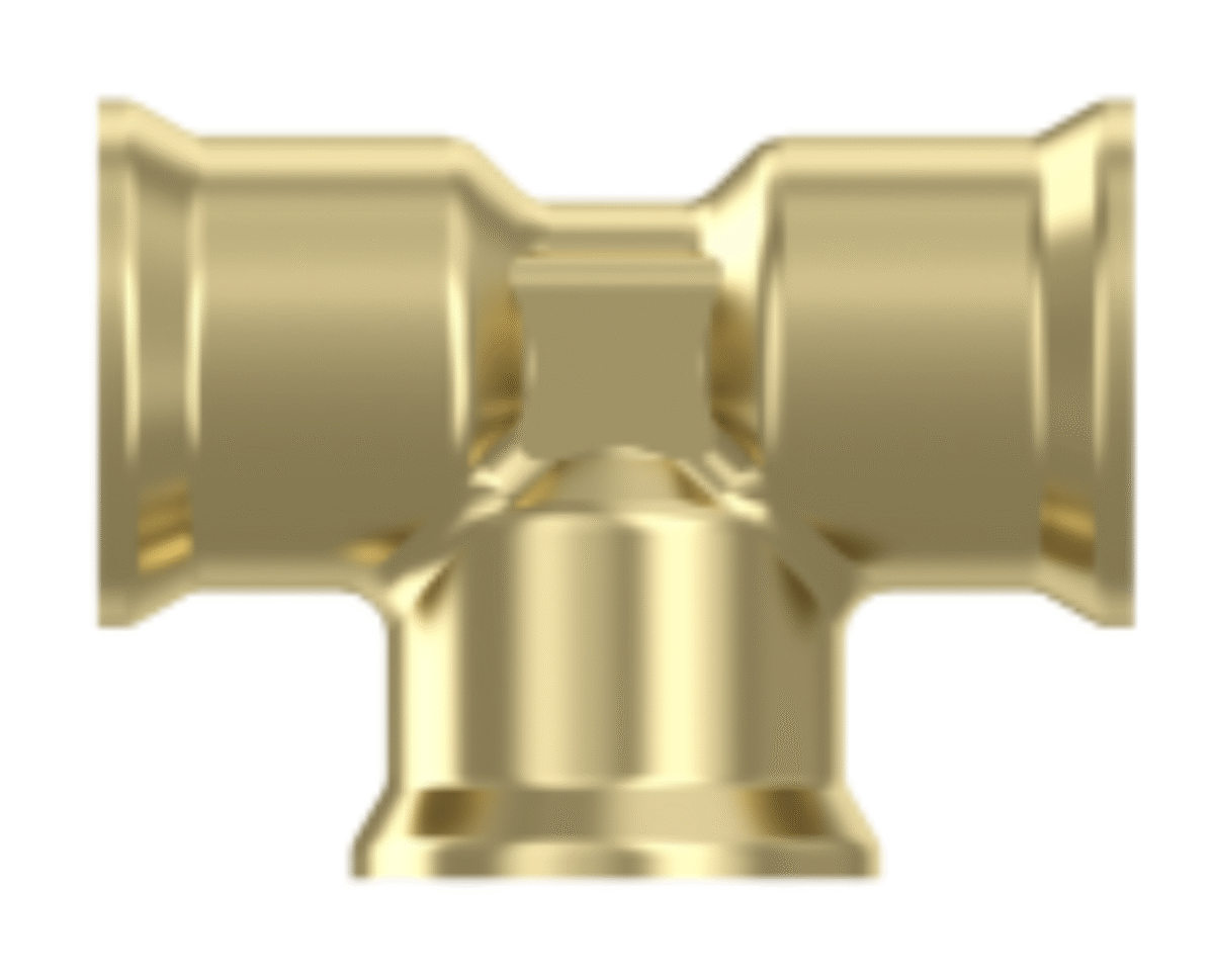 Messing L-Stück P5/2xM16x1.5 43 x 32.5 x 22 mm