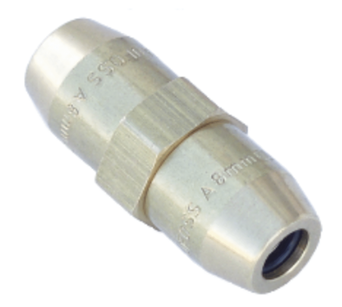 Messing Schlauchstutzen 6 mm 41 x 15 x 17 mm