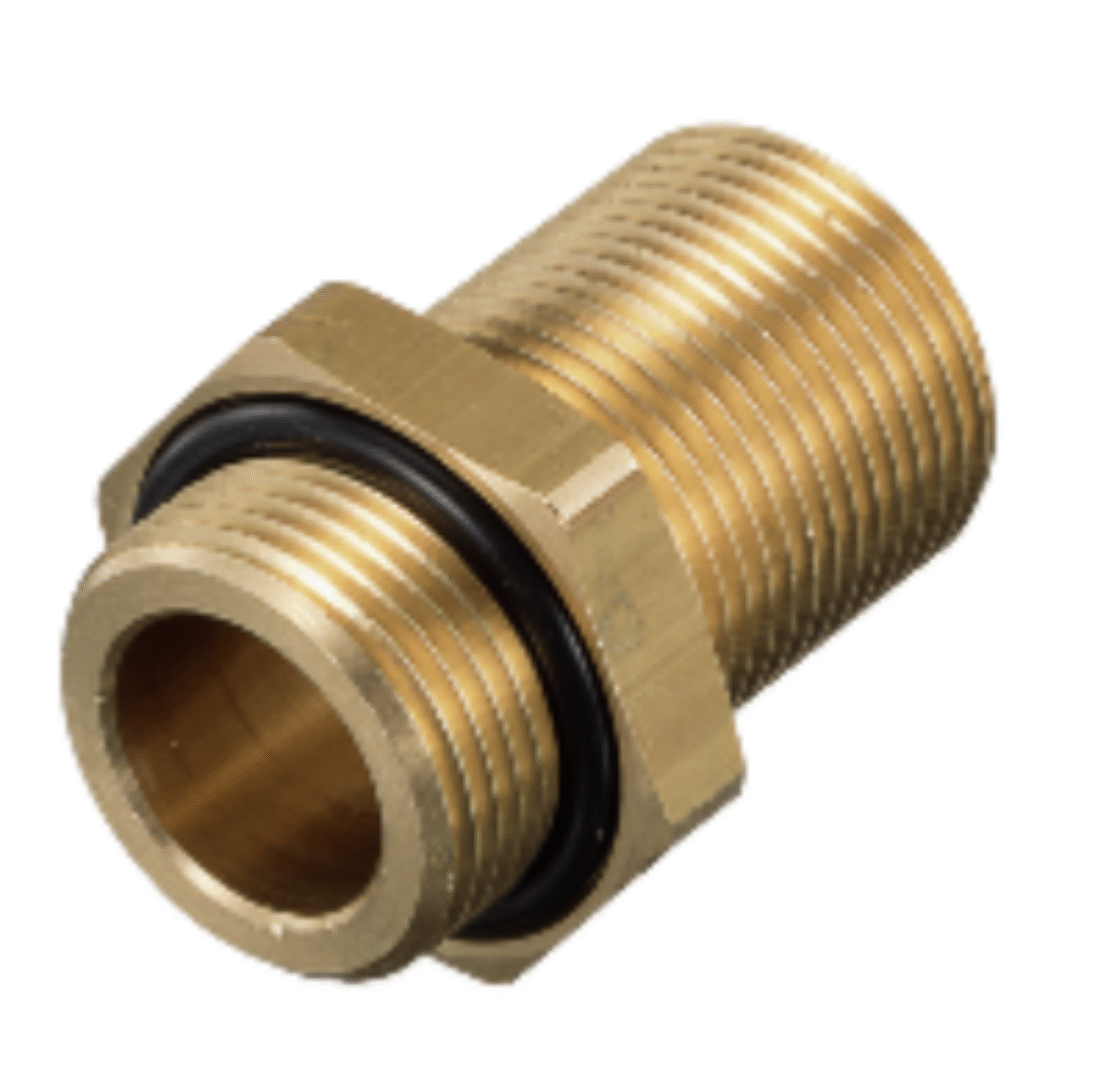 Messing Schottstutzen M22/M22 40 x 28 x 28