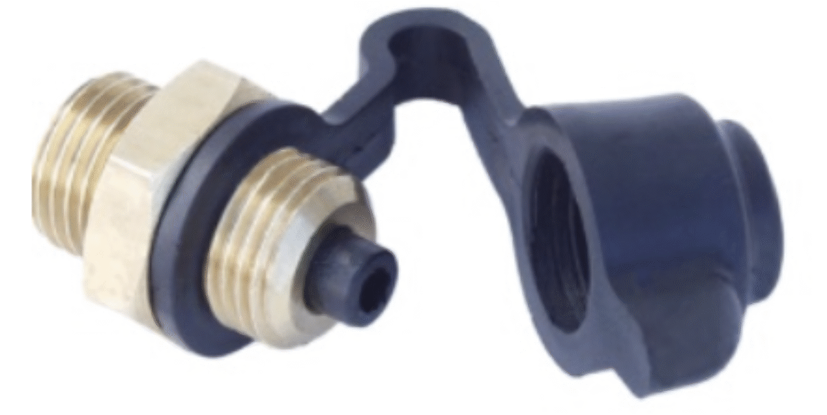 Messing Steckverbinder M 16 x 1.5 auf 15 28 x 27 x 40 mm