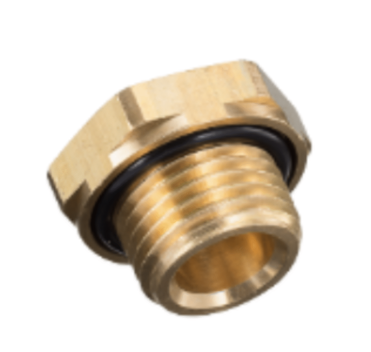 Messing Stopfen M16 x 1.5 22 x 22 x 15 mm