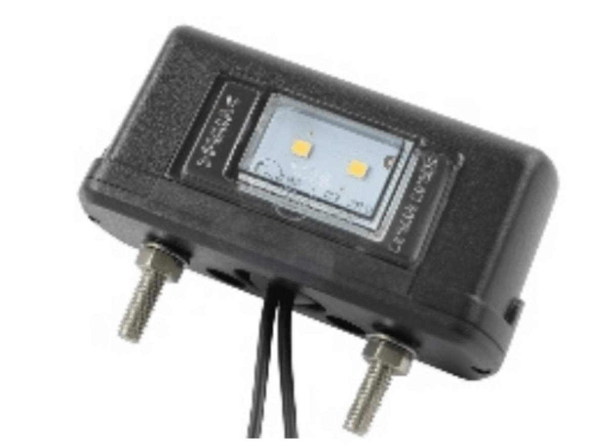 LED Nummernleuchte 12-24V Lochabstand 45 mm